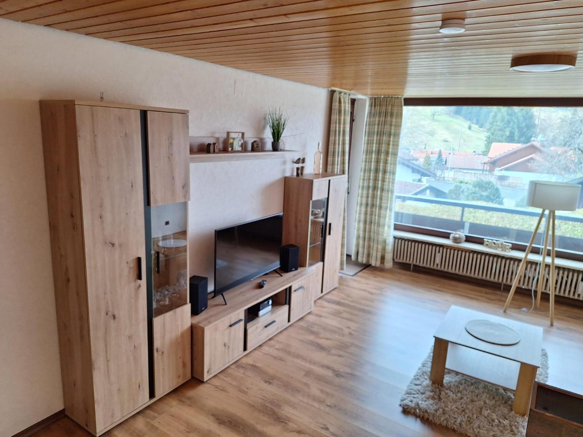 Schoene 2 1/2 Zimmer Ferienwohnung In Oberstaufen - Hoamatle - Εξωτερικό φωτογραφία