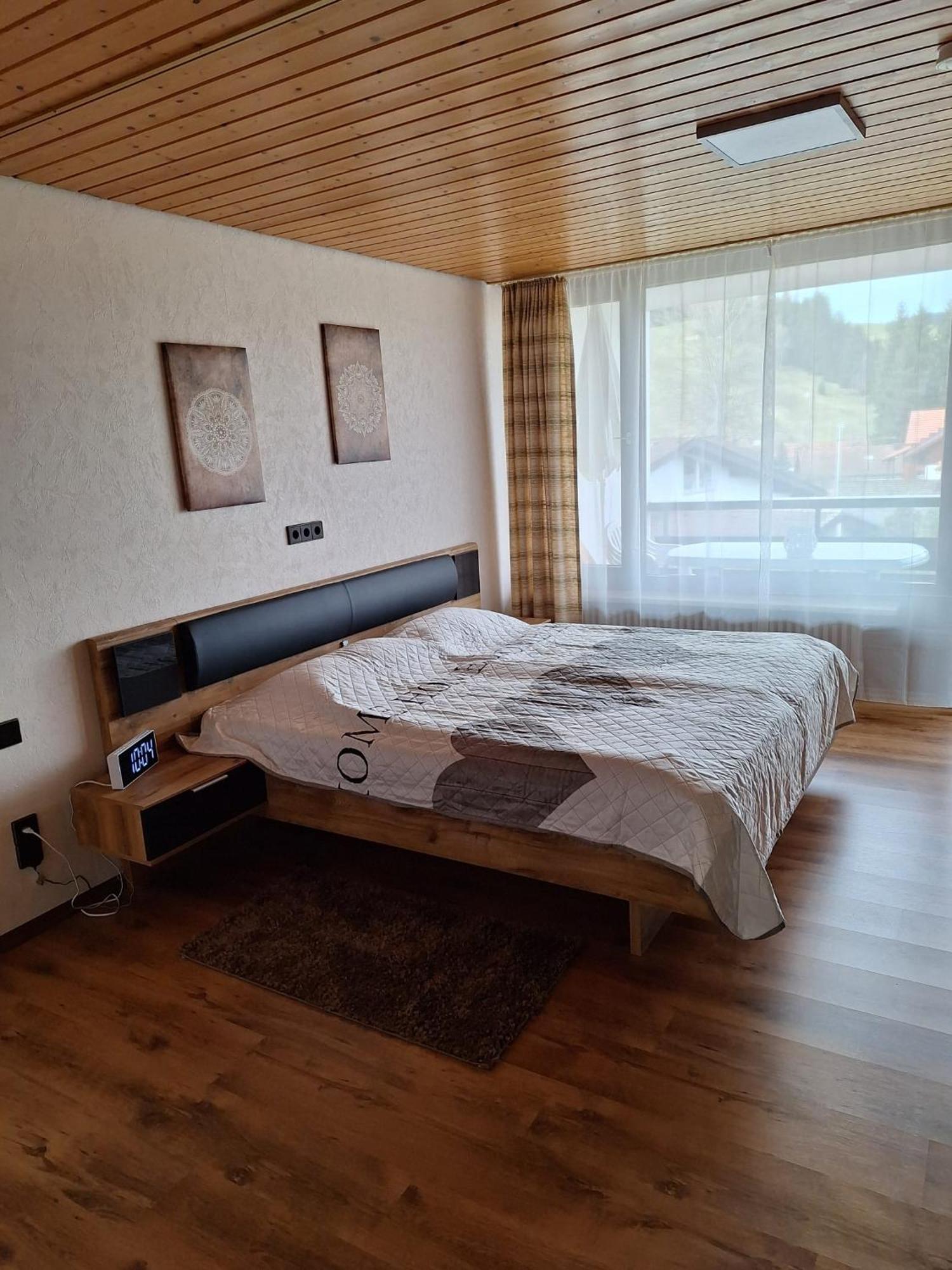 Schoene 2 1/2 Zimmer Ferienwohnung In Oberstaufen - Hoamatle - Εξωτερικό φωτογραφία