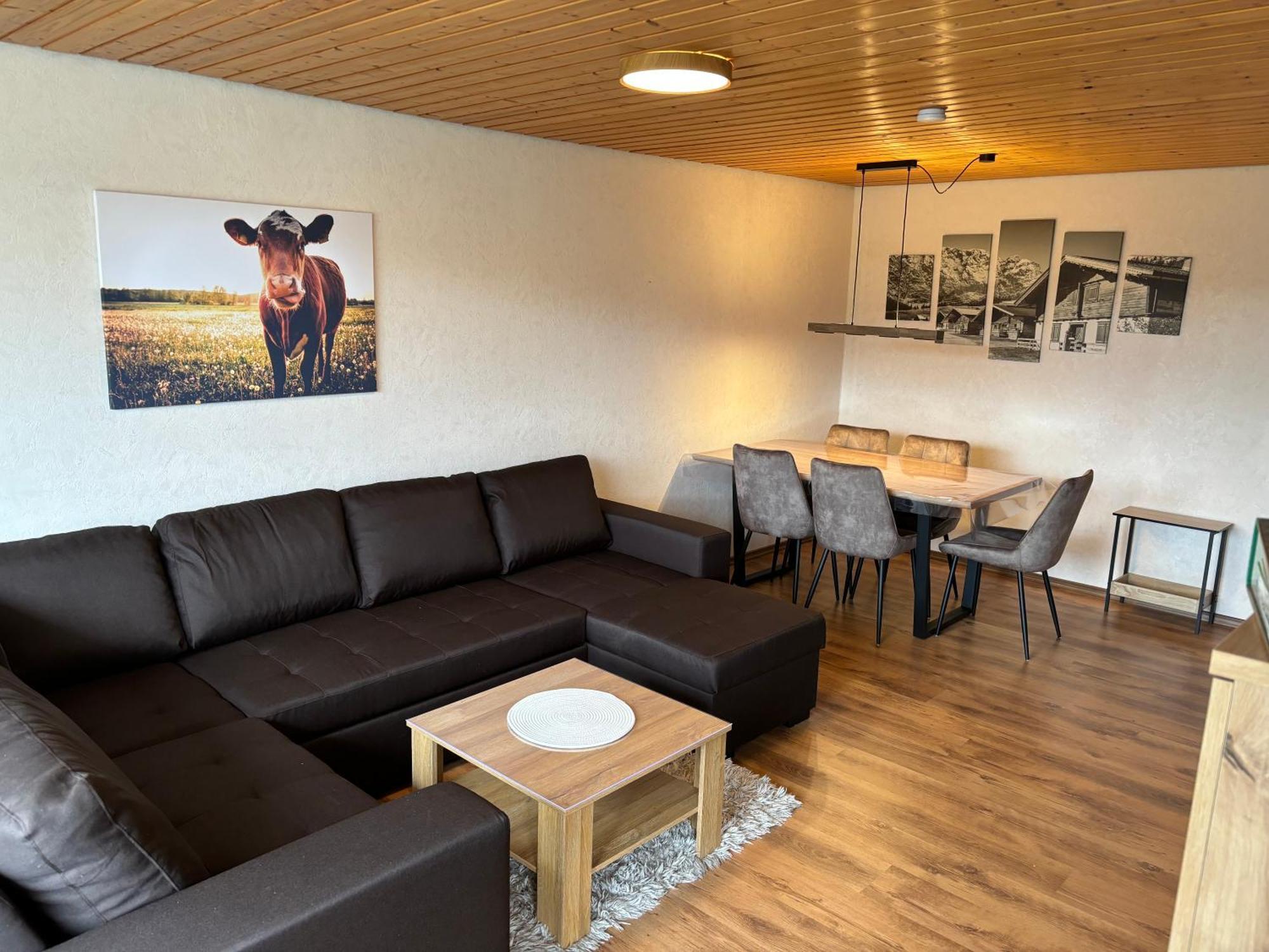 Schoene 2 1/2 Zimmer Ferienwohnung In Oberstaufen - Hoamatle - Εξωτερικό φωτογραφία